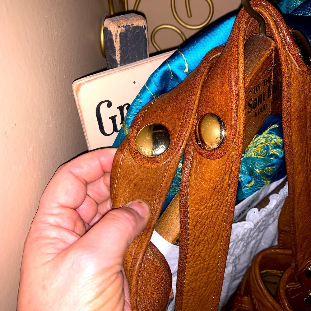 GUSTTO PARINA 100% Italian Fine Leather handbag! Gorgeous Bag ~ FREE SHIPPING! - Picture 10 of 16